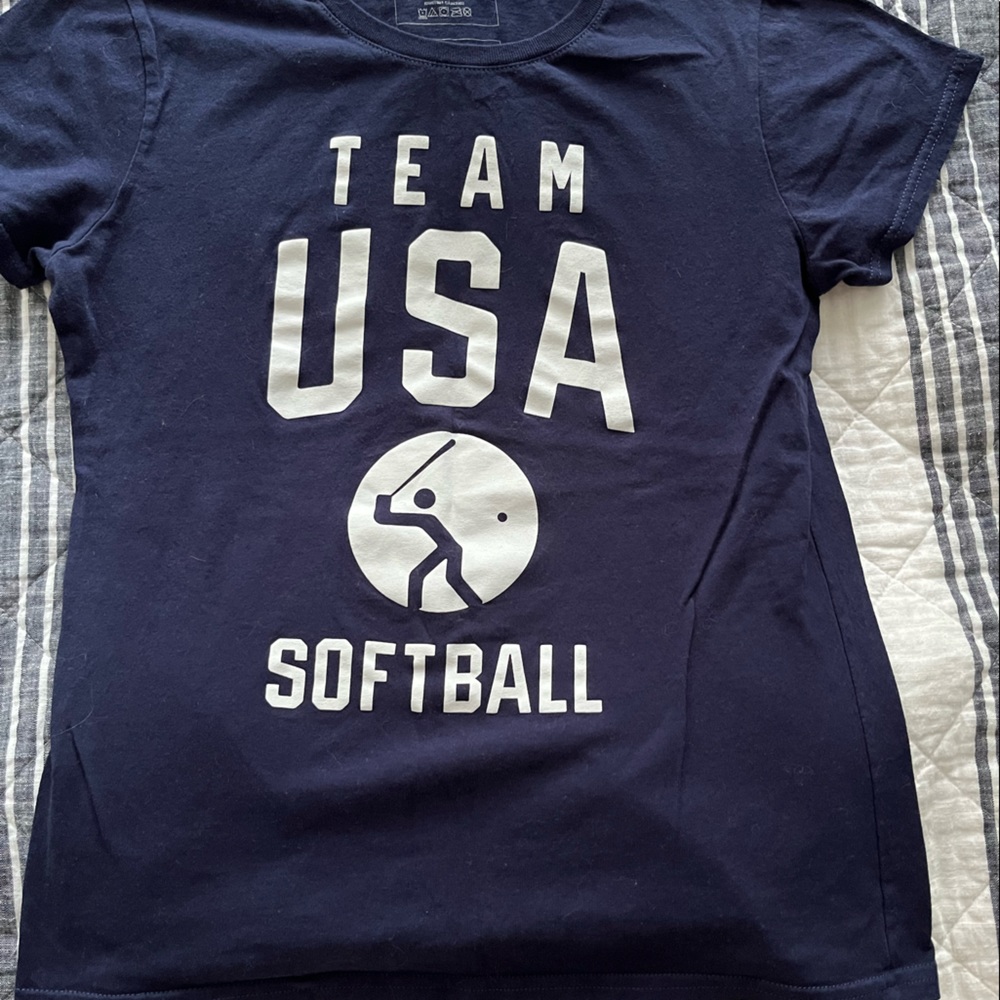 Team USA Softball t-shirt